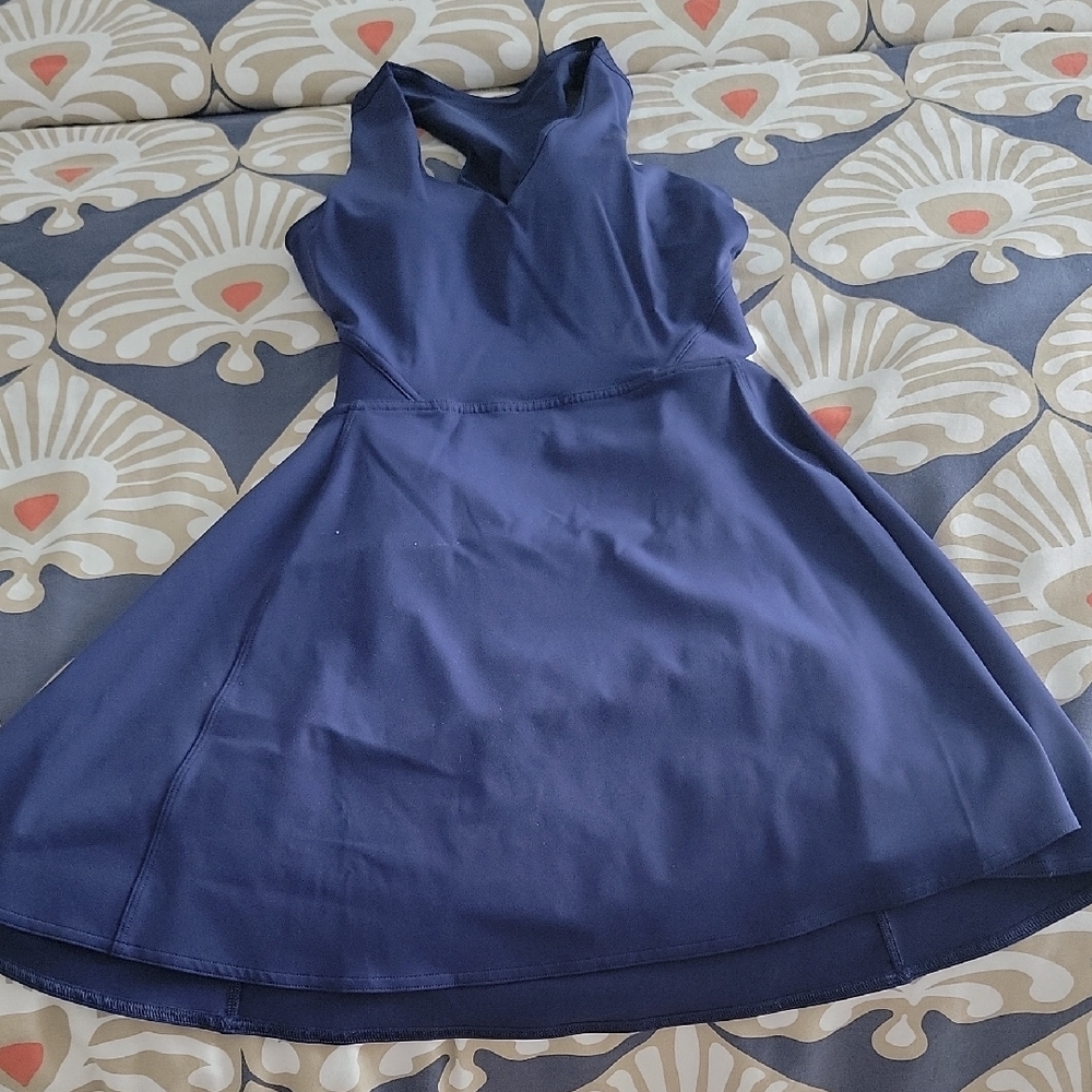 Lululemon Athletica Navy Blue Dress